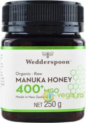 Wedderspoon Miere de Manuka MGO 400+ RAW Ecologica/Bio 250g