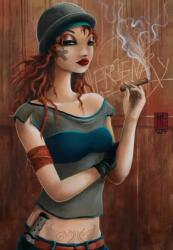 Grafika - Puzzle Missstigri: La Mercenaire - 1 000 piese Puzzle