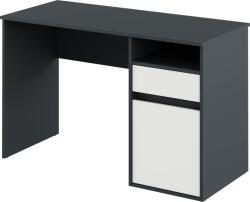 Mobikon Birou DTD grafit alb Bili 120x53x75.5 cm (0000394847)