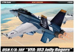 Academy F/A-18F USN VF-103 Jolly Rogers (12535)