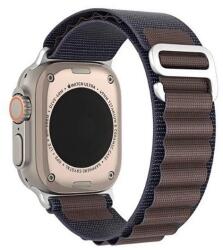 Dux Ducis Apple Watch Ultra 2 49mm gs pótszíj (egyedi méret, textil, állítható) sötétszürke (GP-152387)