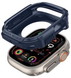 Spigen Apple Watch Ultra 2 49mm rugged armor műanyag óra keret (ütésállóság) sötétkék (ACS07382)