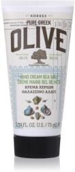 KORRES Pure Greek Olive & Sea Salt хидратиращ крем за ръце с морски соли 75ml