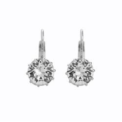 JSB Bijoux 61400853cr Víztiszta Swarovski kristályokkal díszített fülbevaló