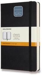 Moleskine L expanded, kemény kötés, vonalas, fekete (QP060EXP)