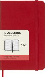 Moleskine 2025 S napi, kemény borító, piros (DHF212DC2Y25)