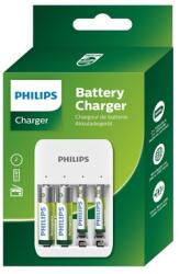 Philips SCB4013NB/00 ELEM TÖLTŐ AA/AAA 2db AAA 700mAh és 2db AA 1300mAh (SCB4013NB/00)