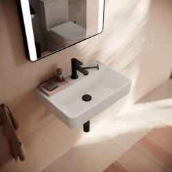 Hansgrohe Xanuia Q kerámia mosdó 65x48 cm csapfurattal és túlfolyó nélkül, fehér 60246450 (60246450)
