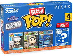 Funko Bitty Pop 4-pack Disney Pixar Carl, Russell, Sadness, Mystery Pop!