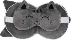 Itotal Pillow With Sleep Mask Grey Cat (xl2529)