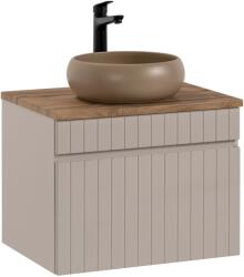 Comad Készlet szekrény Comad Iconic Cashmere ICONIC CASHMERE 82-60-D-1S, mosdótál Comad Wiki UN-WIKI-MC, BLAT 89-60-A OAK COAST EVOKE
