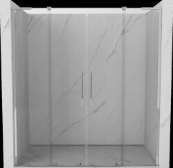 Mexen Velar L Duo, tolózuhanyajtó nyitáshoz 170 cm, 8 mm átlátszó üveg, króm, 871-170-003-02-01 (871-170-003-02-01)