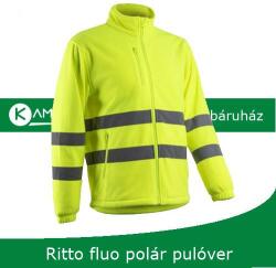 Coverguard Ritto jól láthatósági polár pulóver (5RIT1604XL)