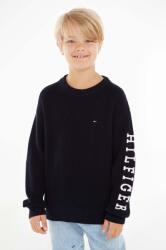 Tommy Hilfiger gyerek pamut pulóver sötétkék - sötétkék 164