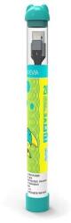 DEVIA ST101708 Gracious Tube USB/Lightning 1m-es fekete adat-és töltőkábel (ST101708) - pcx