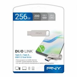 PNY Duo-Link 256GB USB 3.2 (P-FDI256DULINKTYC-GE)