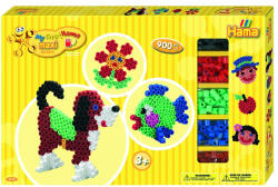 Hama ANIMALE - 900 margele MAXI in cutie de cadou MARE (8712)