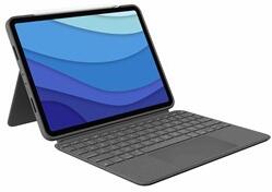 Logitech Combo Touch iPad Pro 12.9" (5. generáció), szürke - US (920-010257)