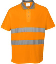 Portwest S171 Cotton Comfort pólóing Narancs - 3XL (S171ORRXXXL)