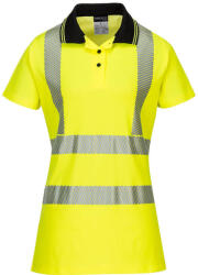 Portwest LW72 Női Pro pólóing Sárga/Fekete - S (LW72YBRS)