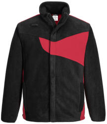 Portwest PW270 PW2 polár kabát Fekete/Piros - 3XL (PW270BDRXXXL)