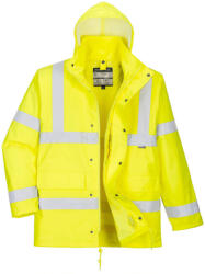 Portwest S468 Hi-Vis 4 az 1-ben Traffic kabát Sárga - 4XL (S468YER4XL)