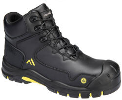 Portwest FC18 Apex Composite Mid bakancs S3S ESD HRO SR SC FO Fekete / Sárga - 46 (FC18BKY46)