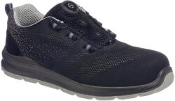 Portwest FT08 Compositelite Wire Lace Biztonsági Trainer S1P Fekete / Szürke - 39 (FT08BGY39)