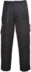 Portwest TX16 Texo Contrast bélet nadrág Fekete - XXL (TX16BKRXXL)