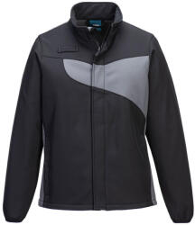 Portwest PW278 PW2 női Softshell kabát (2L) Fekete/Szürke - XL (PW278BZRXL)