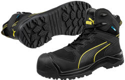 PUMA Rock HD CTX Mid S7S FO SR munkavédelmi bakancs Fekete - 48