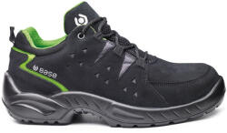 Base Protection B0175 Harlem Félcipő S1P SRC Fekete / Zöld - 41 (B0175BGN41)