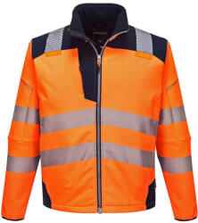Portwest T402 PW3 Hi-Vis Softshell kabát Narancs/Navy - M (T402ONRM)