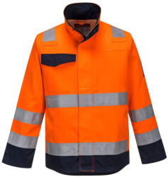 Portwest MV35 Modaflame RIS kabát Narancs/Navy - S (MV35ONRS)
