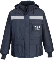 Portwest CS10 ColdStore hűtőházi kabát Navy - 5XL (CS10NAR5XL)