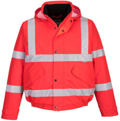 Portwest S463 Hi-Vis bomber dzseki Piros - XXL (S463RERXXL)