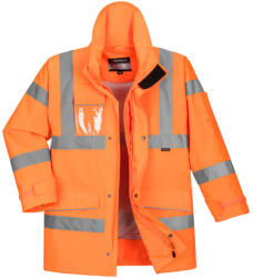 Portwest S590 Hi-Vis Extreme Rain kabát Narancs - 3XL (S590ORRXXXL)