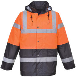 Portwest S467 Hi-Vis Kéttónusú Traffic kabát Narancs - M (S467ORRM)