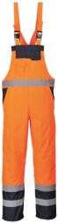 Portwest S489 Kontraszt bélelt mellesnadrág Narancs - XXL (S489ORRXXL)