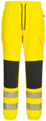 Portwest KX346 PW3 Hi-Vis Flexi Jogger Sárga/Fekete - M (KX346YBRM)