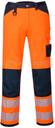 Portwest PW340 PW3 Hi-Vis nadrág Narancs/Navy - 30 (PW340ONR30)