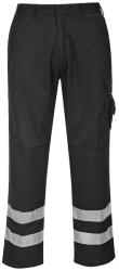 Portwest S917 Iona biztonsági nadrág Fekete - S (S917BKRS)