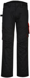 Portwest PW240 PW2 Service Nadrág Fekete/Piros - 48 (PW240BDR48)