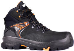 Base Protection B1601 T-Rex Mid/T-Wall Bokacipő S3S HRO CI HI LG SC FO SR Fekete / Narancs - 43 (B1601BKO43)