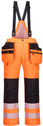 Portwest PW351 PW3 Hi-Vis téli nadrág Narancs/Fekete - XXL (PW351OBRXXL)