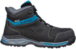 Albatros Tofane Black QL CTX Mid S3 ESD WR HRO SRC munkavédelmi bakancs Fekete / Kék - 45