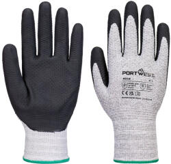 Portwest A312 Grip 13 Diamind Knit kesztyű (12 pár) Szürke / Fekete - XL (A312G8RXL)