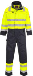 Portwest FR60 Hi-Vis Multi-Norm overál Sárga/Navy - XXL (FR60YNRXXL)
