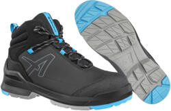 Albatros Taraval Black/Blue Mid S3L ESD FO SR munkavédelmi bakancs Fekete / Kék - 42