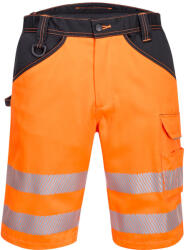Portwest PW348 PW3 Hi-Vis rövidnadrág Narancs/Fekete - 30 (PW348OBR30)